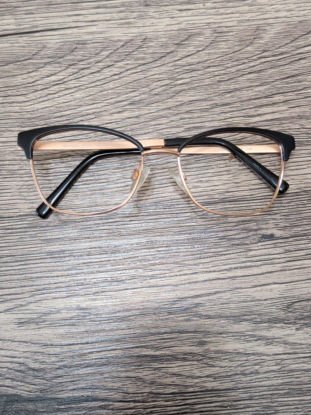 Michael Kors MK3012 Adrienne IV Eyeglasses Black Gold 51-17 Women’s Frames
